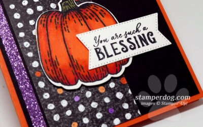 Pumpkin Blessings Card