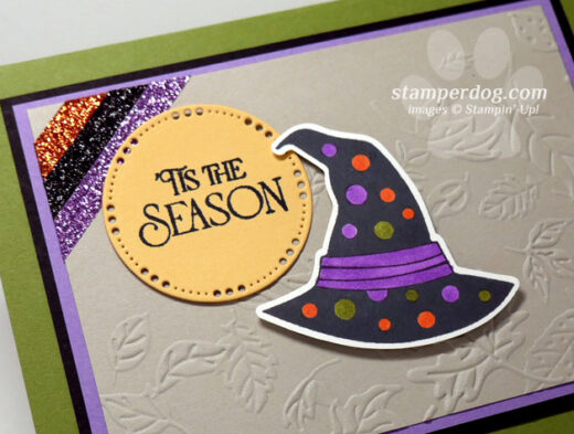 Rainbow Halloween Card