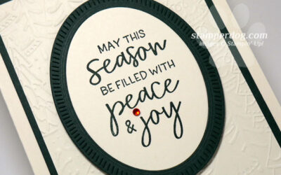Easy Framed Christmas Card