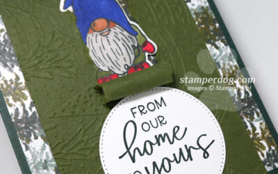 Ripped Panel Gnome Card