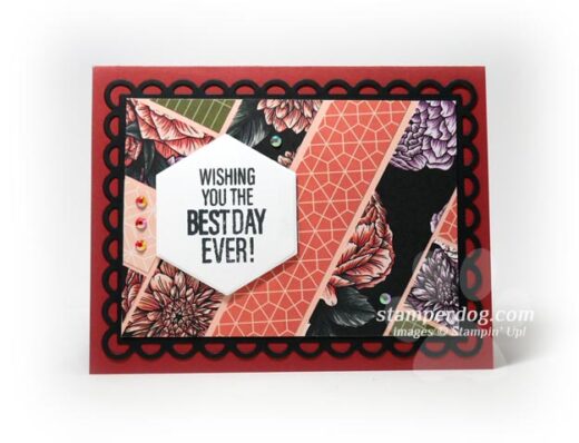 Pieced Quilt Card