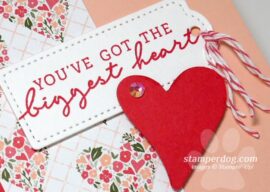 Kicking Off Sale-A-Bration with a Heart Card