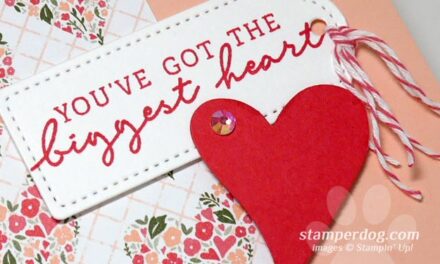 Kicking Off Sale-A-Bration with a Heart Card