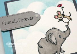 Making a Little Square Elephant Card
