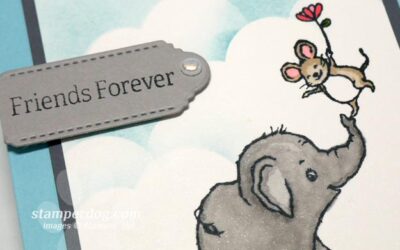 Making a Little Square Elephant Card