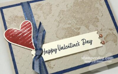 Easy to Make Masculine Valentines Card