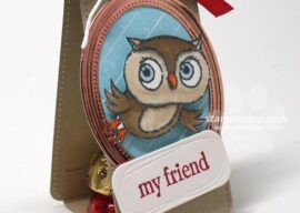 Owl Valentine Treat Holder
