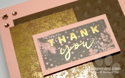 No Stamp Thank You Card