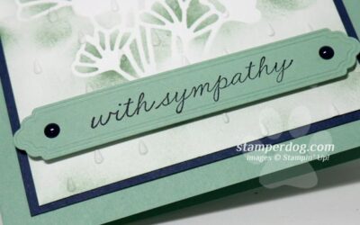 Mint Sympathy Card