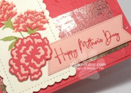 Making a Metallic Mother’s Day Card