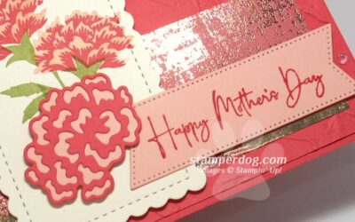 Making a Metallic Mother’s Day Card