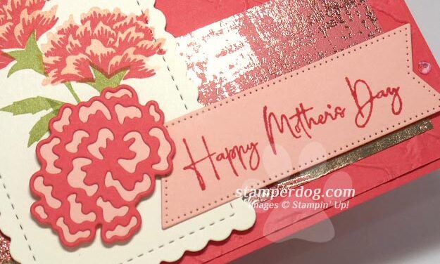 Making a Metallic Mother’s Day Card