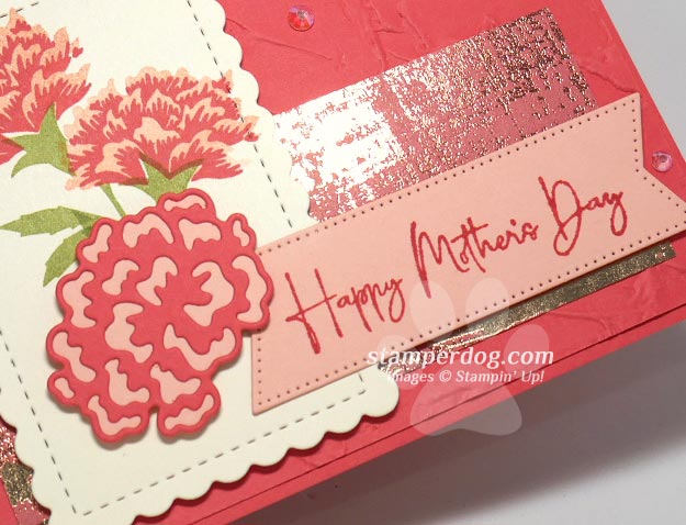 Making a Metallic Mother’s Day Card