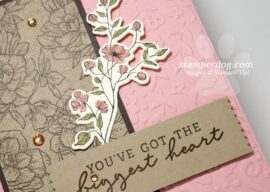 Vintage Pink Thank You Card
