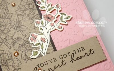 Vintage Pink Thank You Card
