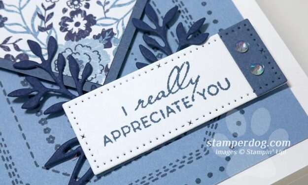 Check Out This Boho Blue Thank You Card
