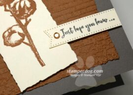 Making a Card to Say Goodbye