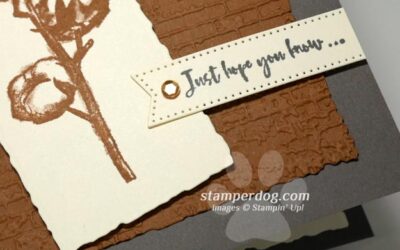 Making a Card to Say Goodbye