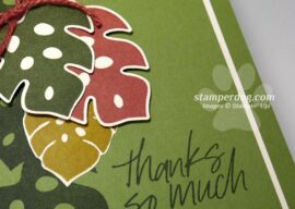 Leafy Thank You Card
