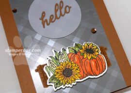 Foil Fall Card