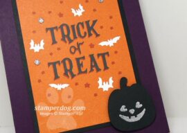 Sneak Peek plus a Quick and Easy Halloween Card