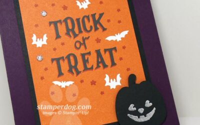 Sneak Peek plus a Quick and Easy Halloween Card