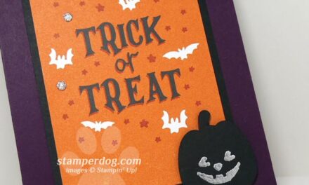 Sneak Peek plus a Quick and Easy Halloween Card
