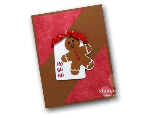 Gingerbread Tag Card