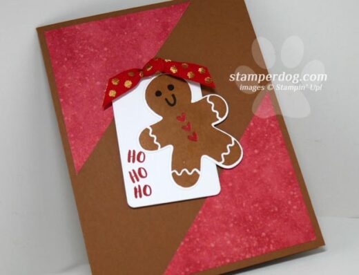 Gingerbread Tag Card