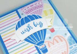 Hot Air Balloon Birthday Card