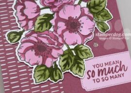 Pretty Pink Flowers Card