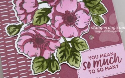 Pretty Pink Flowers Card