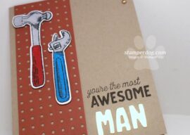 Awesome Masculine Card