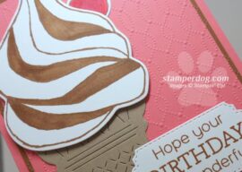 Ice Cream Birthday Card for Ann