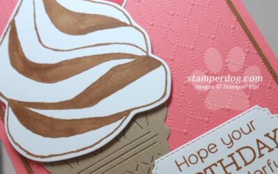Ice Cream Birthday Card for Ann