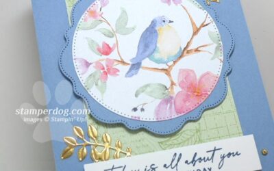 Boho Bluebird Birthday Card