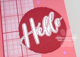 Quick Galentine Card