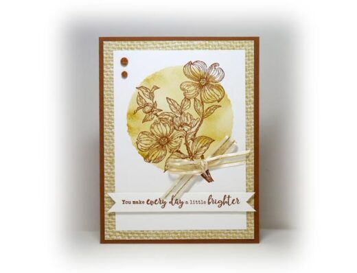 Yellow Galentine's Day Card