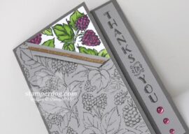Vertical Thank You Card