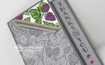 Vertical Thank You Card