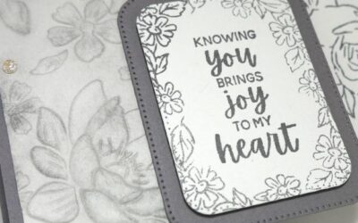 Monochromatic Tent Card