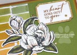Magnolia Sympathy Card