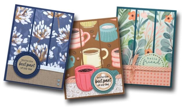 1 Layout & 3 Cards