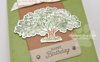 Summer Tree Birthday Card