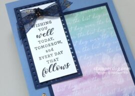 Pretty Anniversary Card