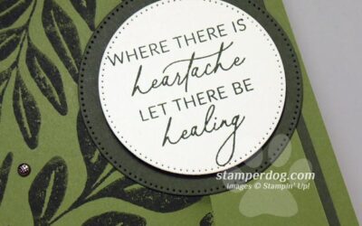 Leafy Sympathy Card