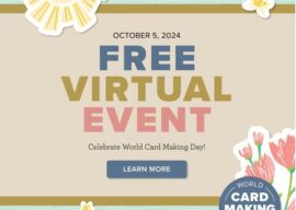 Grab Your Free World Card Making Day Spot