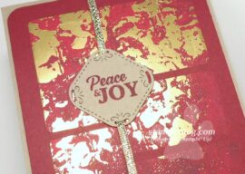 Easy and Elegant Christmas Card