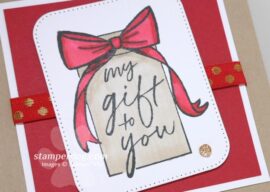 Let’s Make a Little Square Gift Card