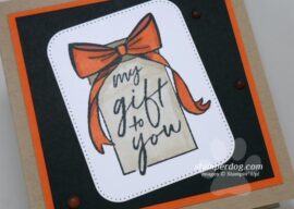 Halloween Gift Card Holder